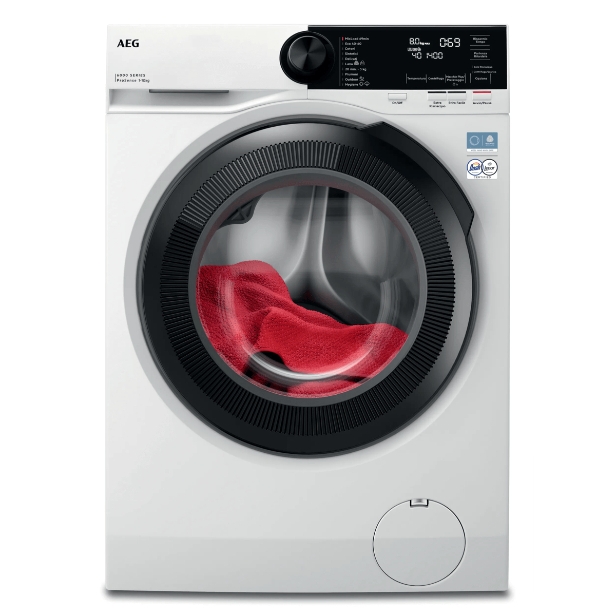 AEG Series 6000 LR6FEBG104 washing machine Front-load – image 2