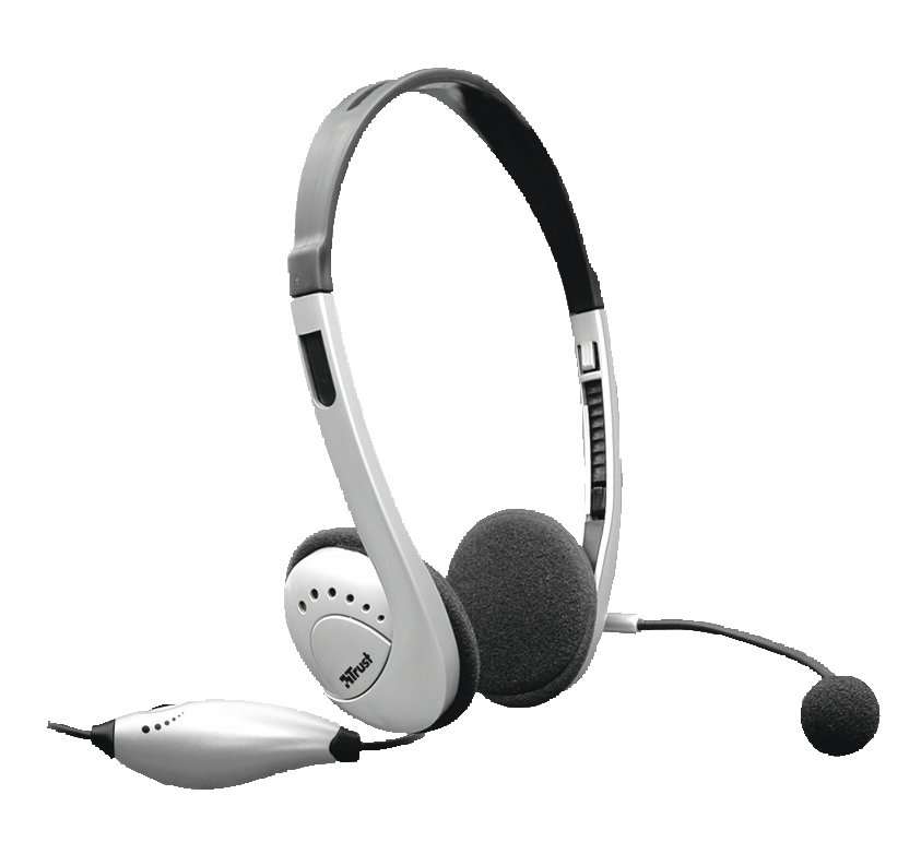 Trust HS-2500 Headset Wired Head-band Calls/Music Silver