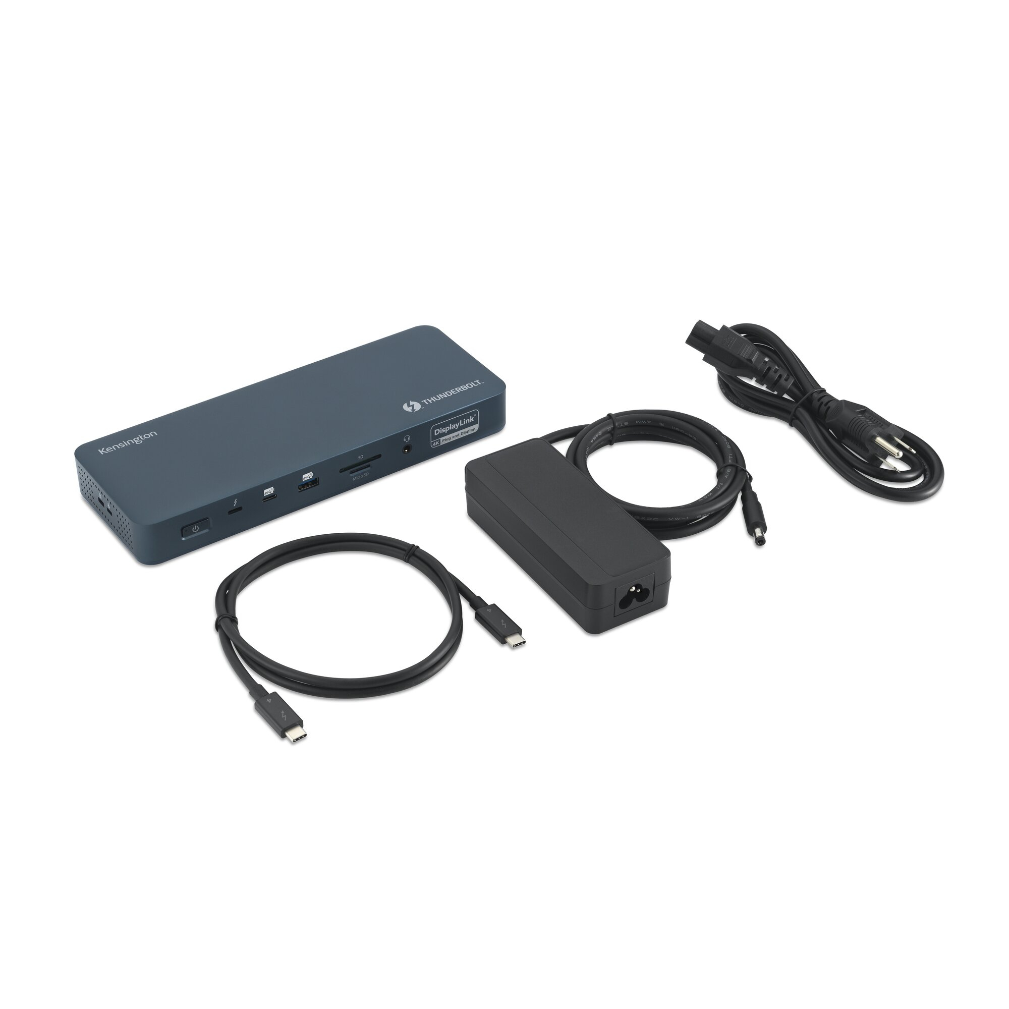 Kensington EQ Thunderbolt 4 Quad 4K 40Gbps Dock with DisplayLink Technology – Midnight Blue – image 6