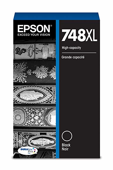 Epson 748XL ink cartridge 1 pc(s) Original High (XL) Yield Black