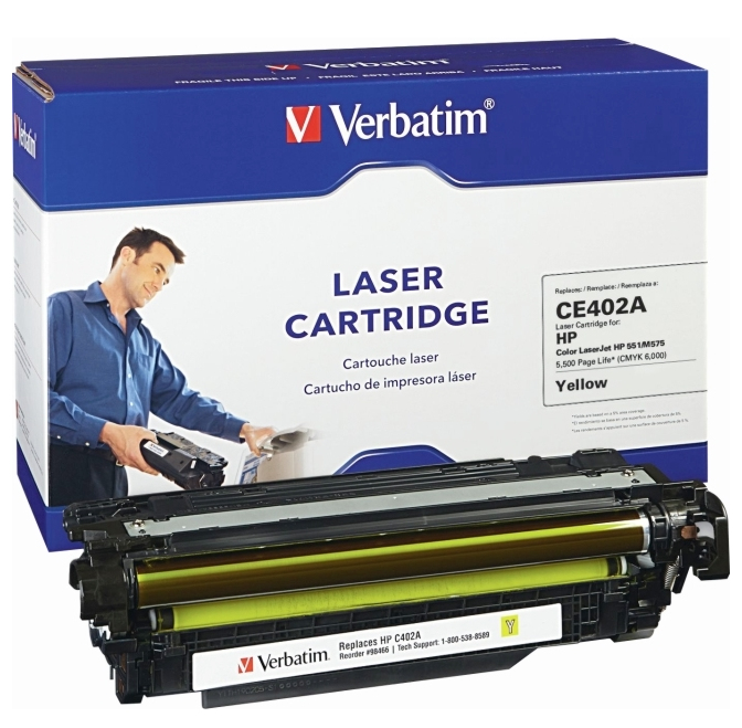 Verbatim 98466 toner cartridge 1 pc(s) Yellow
