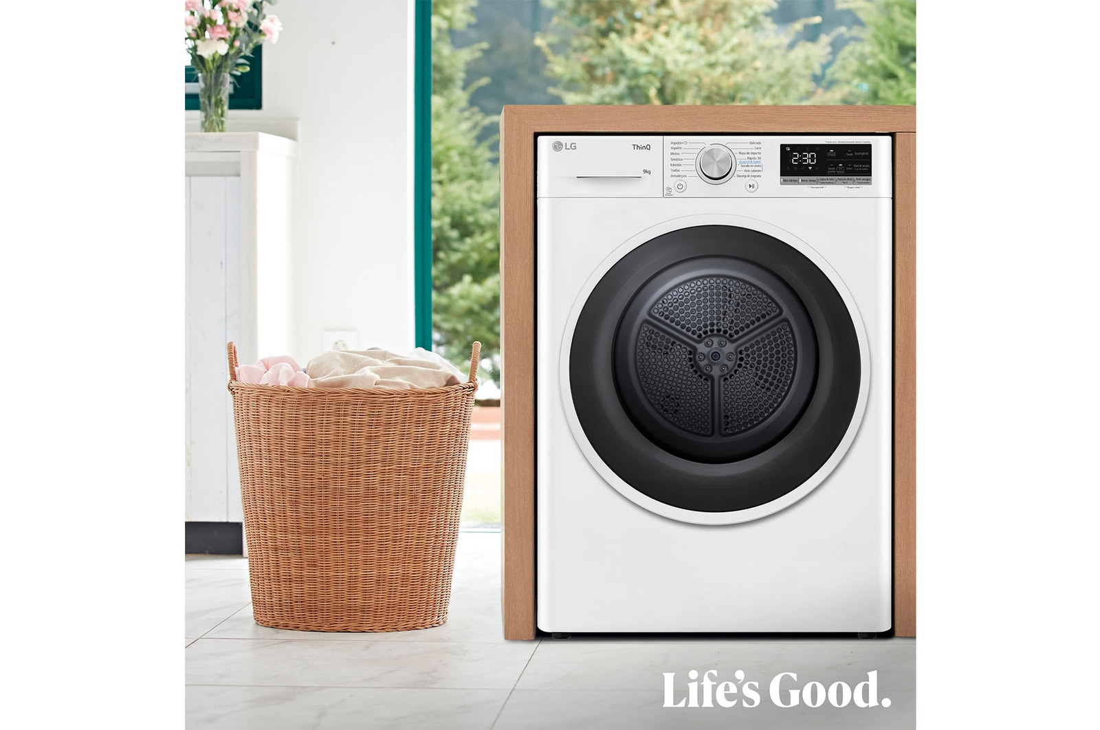 LG RH90V5AV6N tumble dryer Freestanding Front-load – image 4
