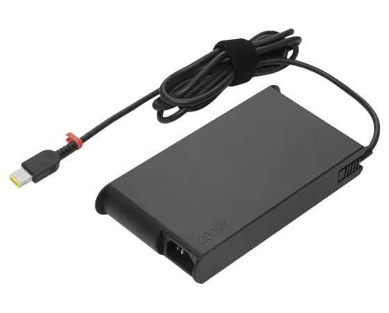 Lenovo - Power adapter - slim - AC 100-240 V - 230 Watt - United Kingdom - black - for IdeaPad Gaming 3 15, 3 16, Legion 5 15, 5 17, 5 Pro 16, S7 15, S7 16, ThinkBook 16p G2 ACH