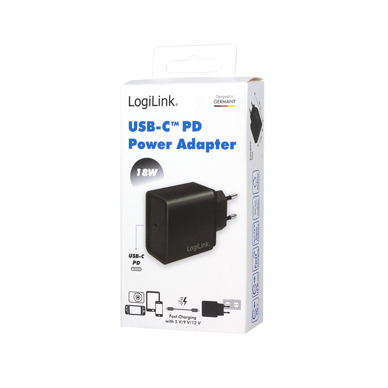 LogiLink PA0258 mobile device charger Universal Black AC Fast charging Indoor – image 9
