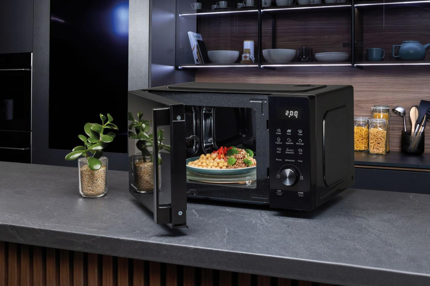Hisense H20MOBSD1H Black Solo microwave Countertop – image 9