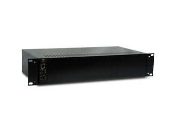 LevelOne 14-Slot Media Converter Chassis – image 1