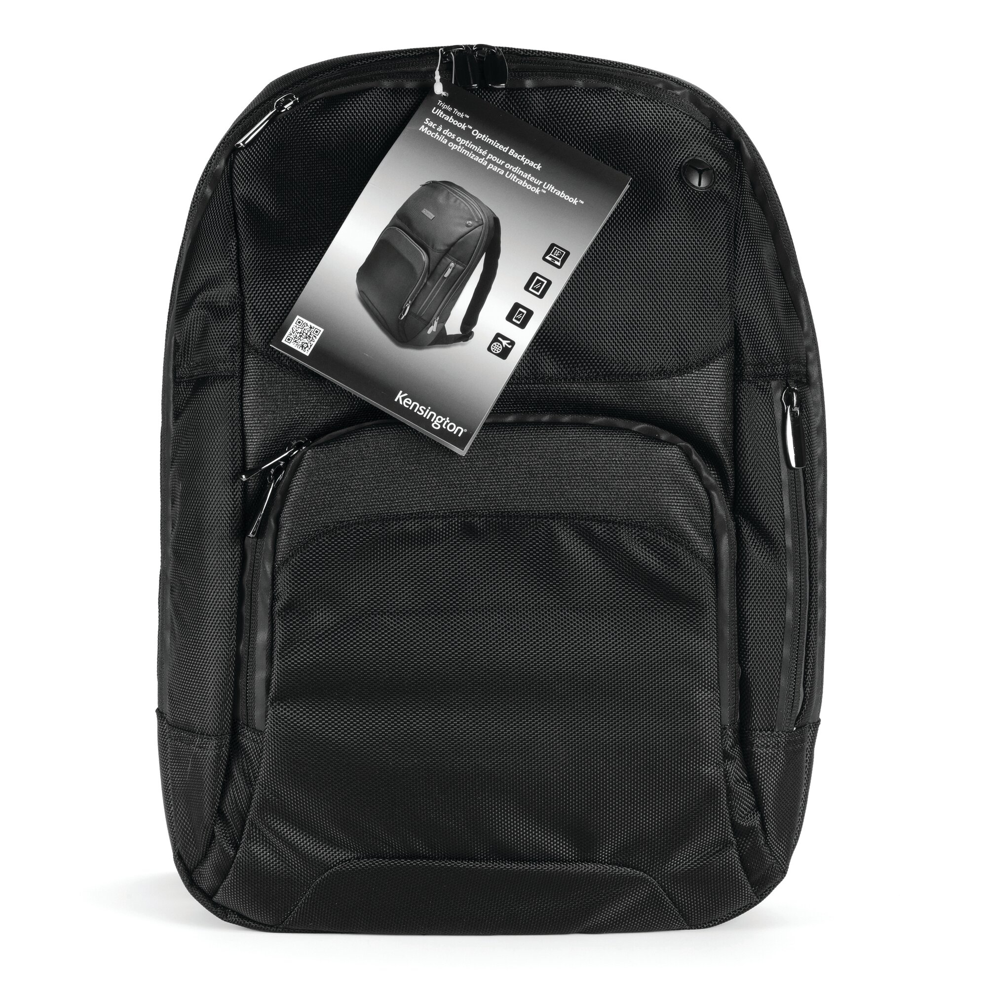 Kensington Triple Trek 14” Ultrabook Backpack – image 6