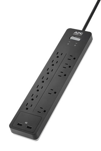 APC PH12U2 power distribution unit (PDU) 12 AC outlet(s) Black – image 2