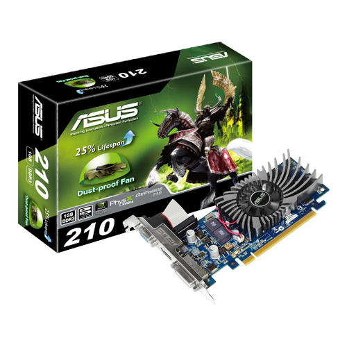 ASUS 210-1GD3-L graphics card NVIDIA GeForce 210 – image 3