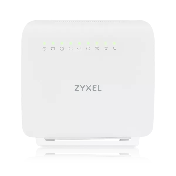 Zyxel EX3501-T0 router wireless Gigabit Ethernet Dual-band (2.4 GHz/5 GHz) Bianco