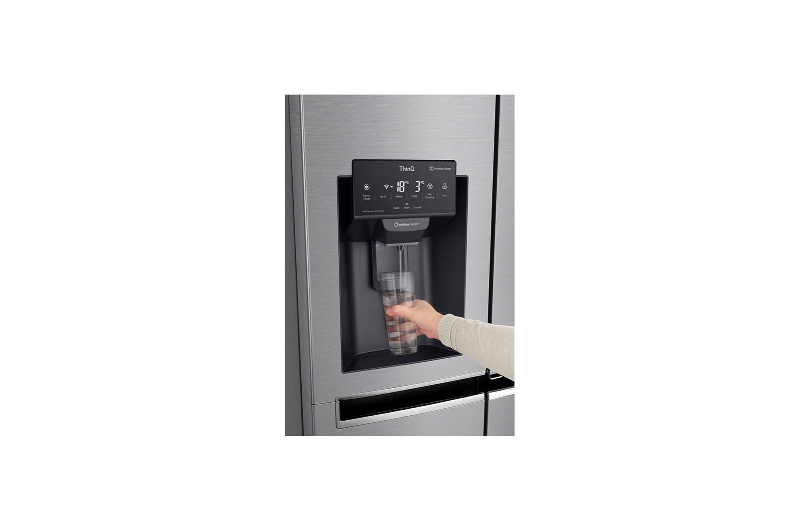 LG GSJ761PZEE side-by-side refrigerator Freestanding – image 7