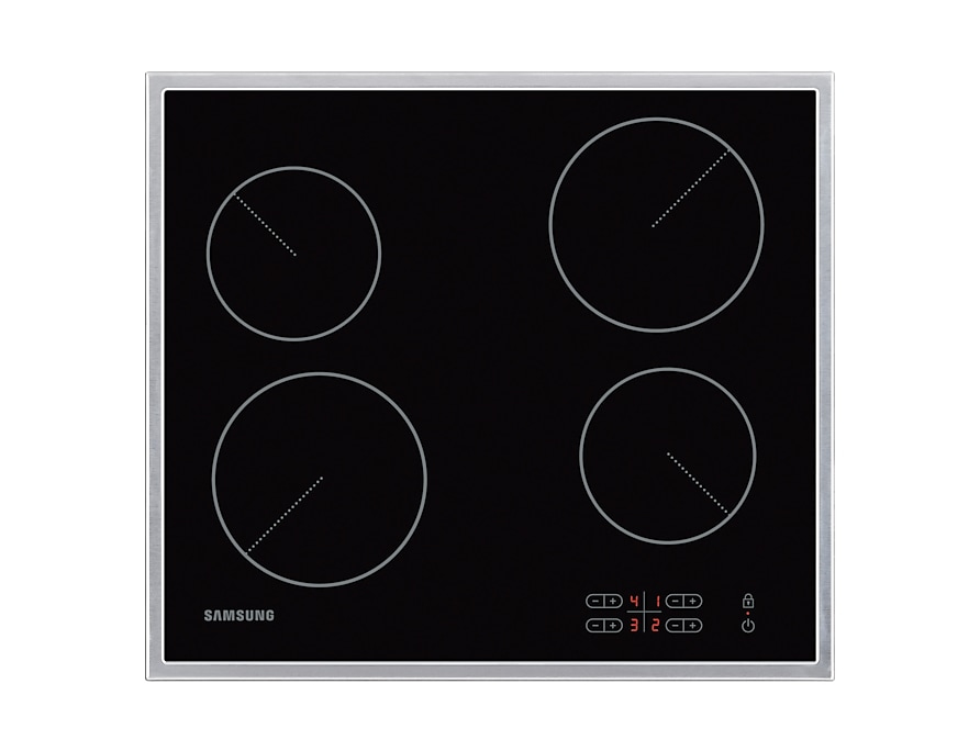 Samsung C61R2AAST/BOL hob Black Built-in