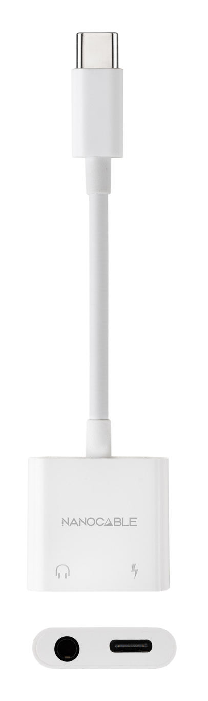 Nanocable 10.24.1206 laptop dock/port replicator Wired USB 3.2 Gen 1 (3.1 Gen 1) Type-C White – image 2
