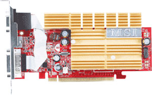 MSI NX7300LE-TD256EH graphics card GDDR2