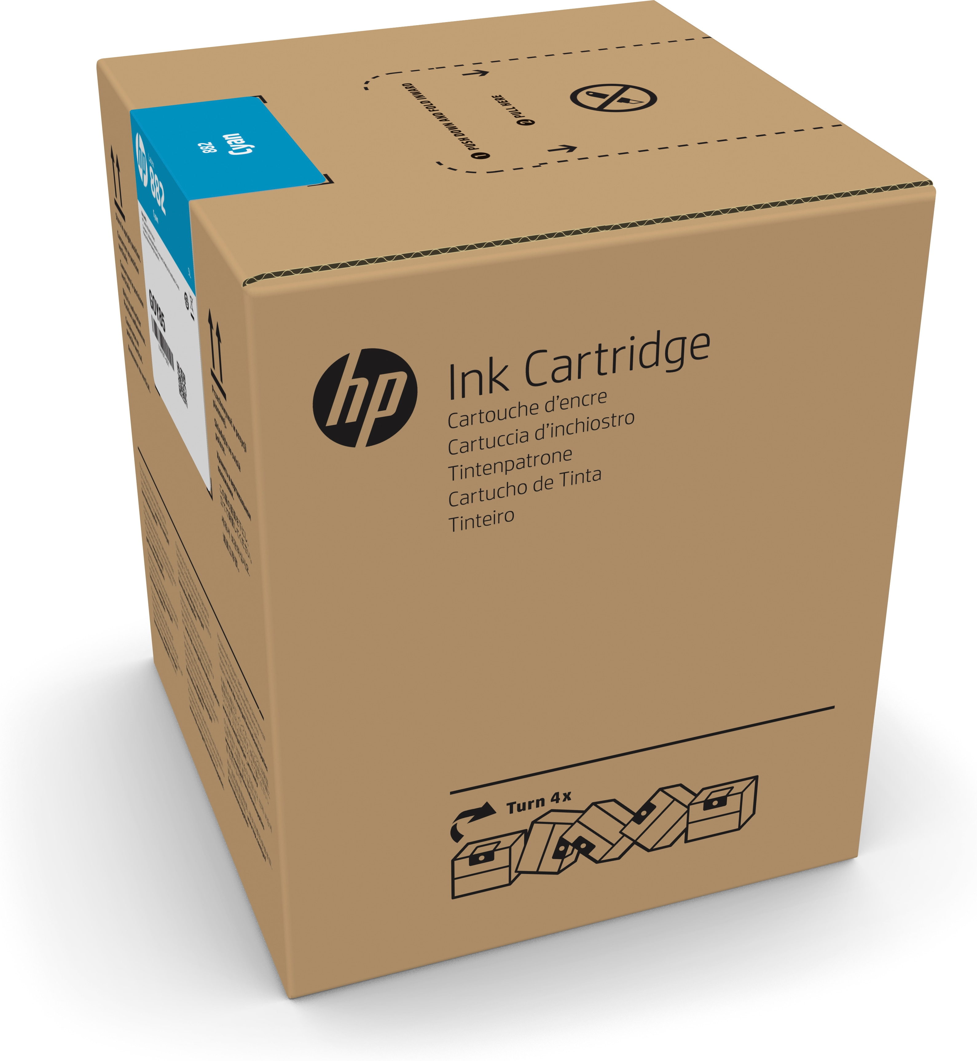HP INC HP 882 5L CYAN LATEX INK …