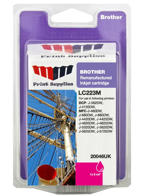 MM Magenta Inkjet Cartridge (LC223M)