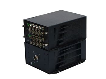 LevelOne AVF1160 AV extender AV transmitter & receiver Black