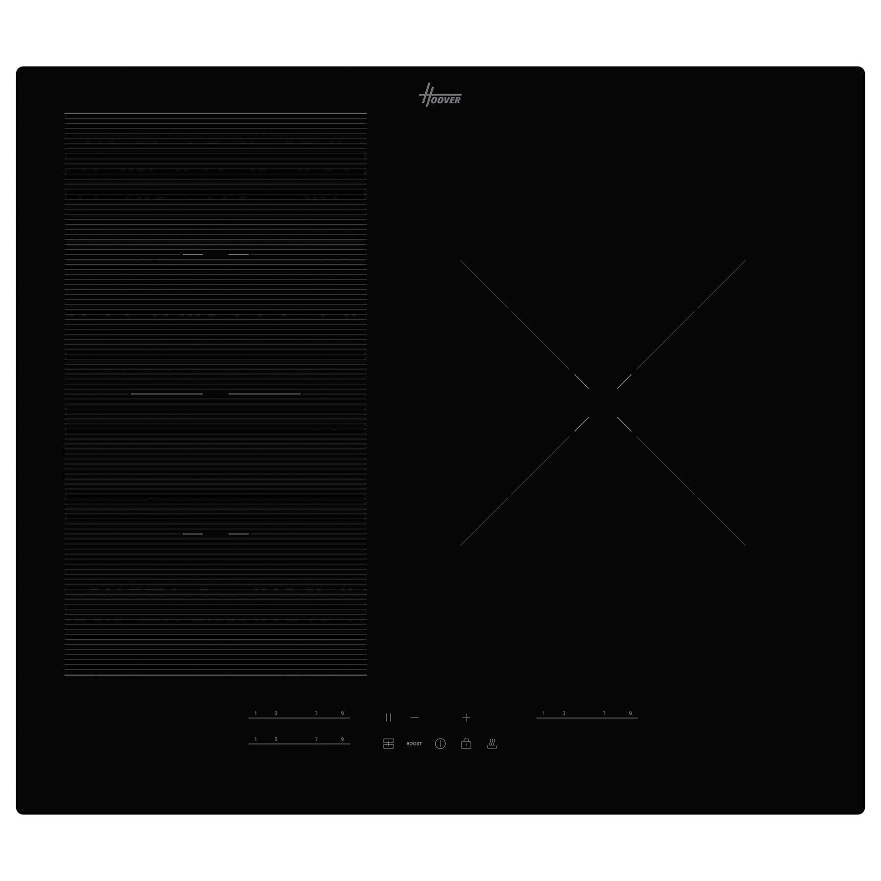 Hoover H-HOB 500 INDUCTION 33803709 hob Black Built-in – image 1