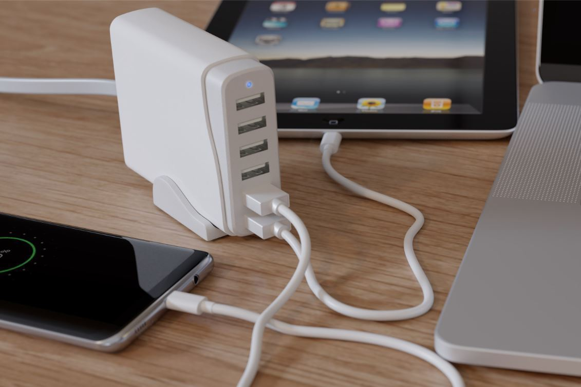 Microconnect PETRAVEL45 mobile device charger Universal White AC Indoor – image 3