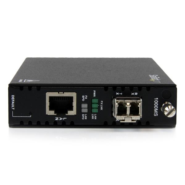 StarTech.com OAM Managed Gigabit Ethernet Fiber Media Converter - Multi Mode LC 550m - 802.3ah Compliant – image 2