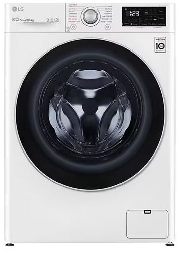 LG F864V31WRS washer dryer Freestanding Front-load White – image 1