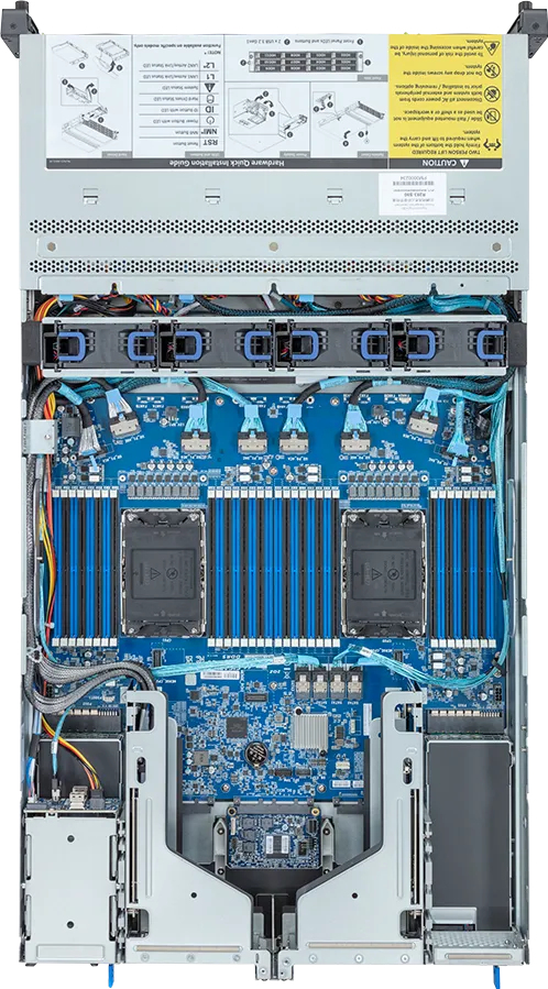 GIGABYTE R283-S90-AAE2 Intel C741 LGA 4677 (Socket E) Rack (2U) Black, Steel – image 3