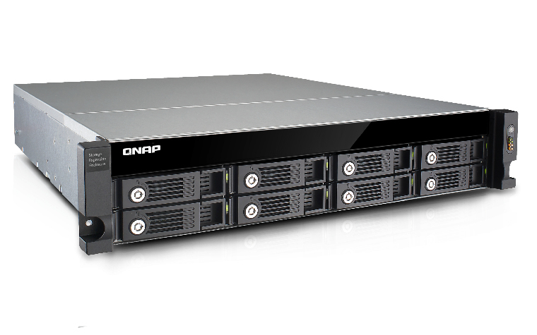 QNAP UX-800U-RP disk array Black – image 9