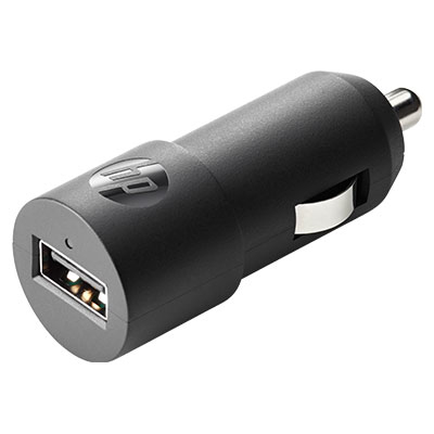 HP F5A34AA mobile device charger Tablet Black Cigar lighter, USB Auto – image 2