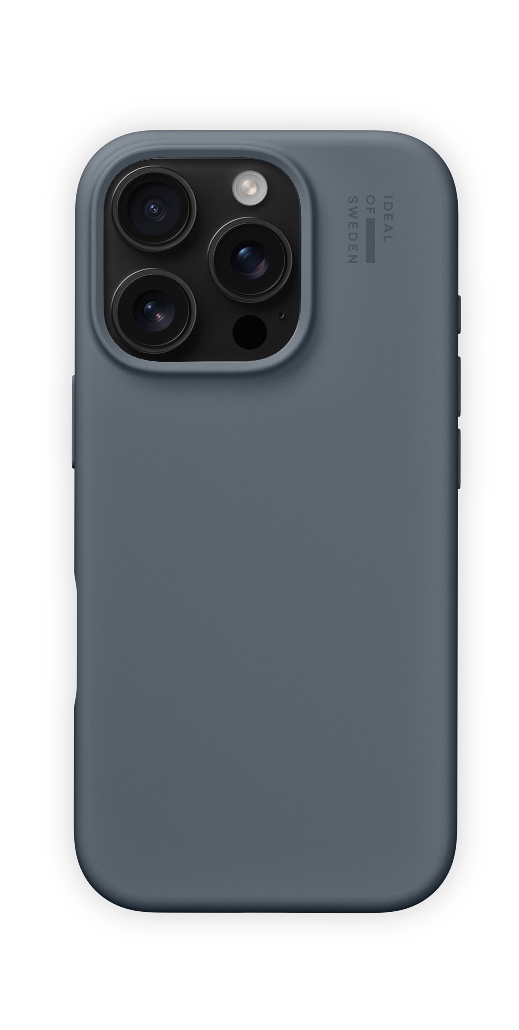 iDeal of Sweden Silicone Case iPhone 16 Pro Midnight Blue