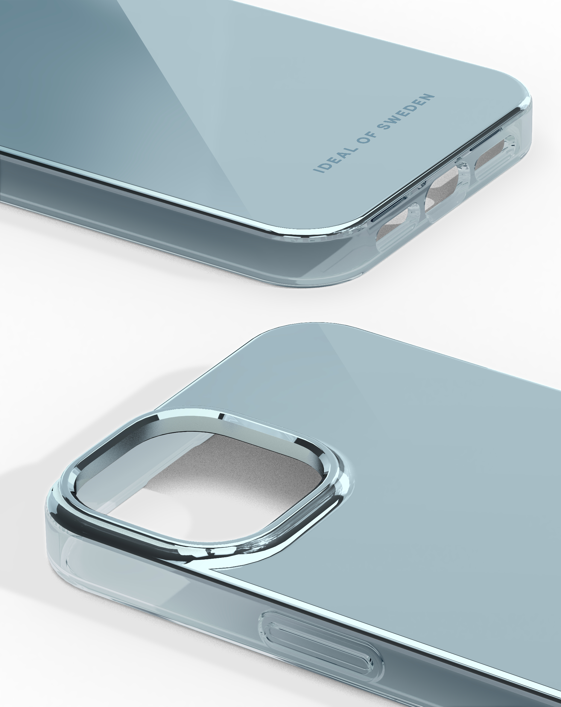 iDeal of Sweden Mirror Case iPhone 13 / 14 Mirror Sky Blue – image 2