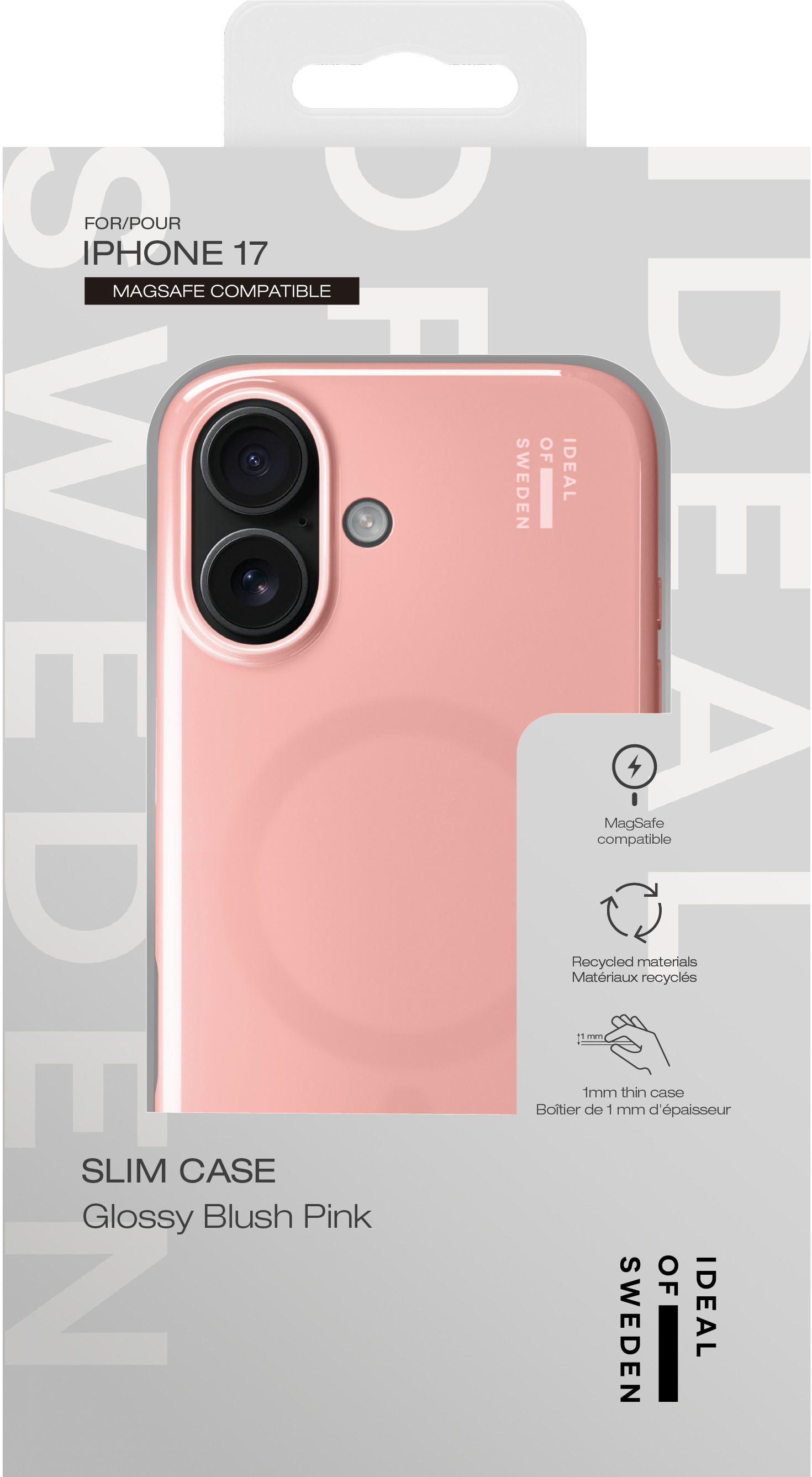 iDeal of Sweden Slim Case MagSafe iPhone 17 Glossy Blush Pink – image 4
