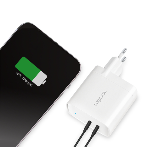 LogiLink PA0283 mobile device charger Mobile phone, Tablet White AC Fast charging Indoor – image 7