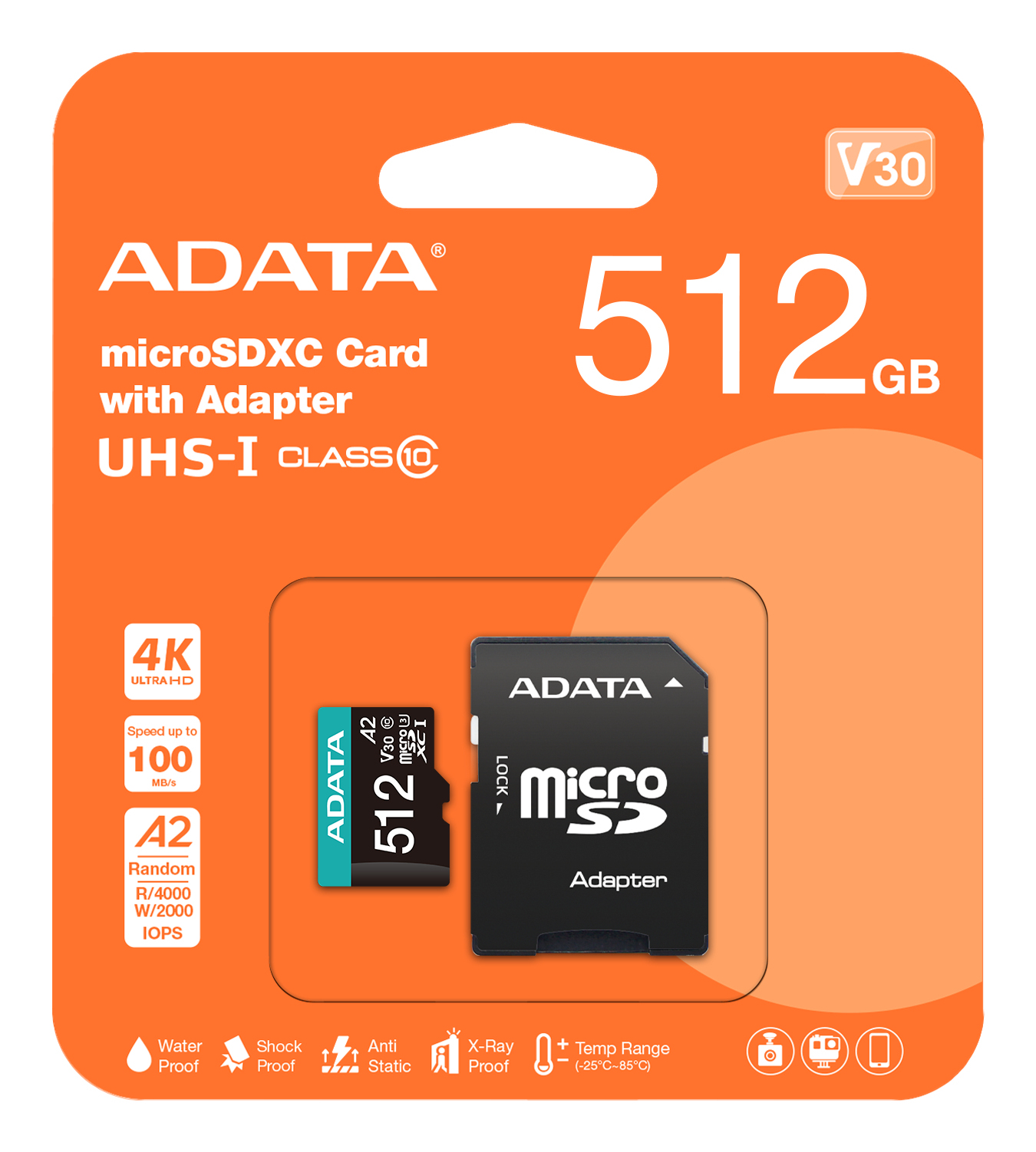 ADATA AUSDX512GUI3V30 memory card – image 3
