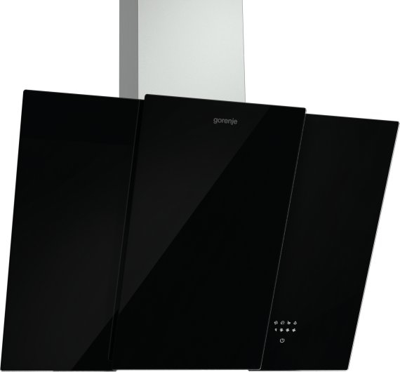 Gorenje DVG8565X Wall-mounted Black, Stainless steel 552 m³/h