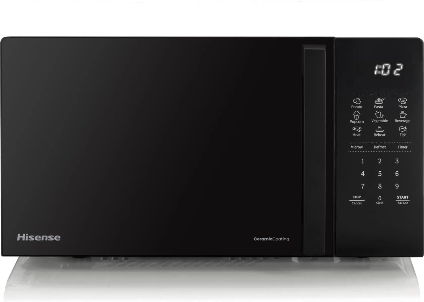 Hisense H20MOBS4H Black Solo microwave Countertop – image 4