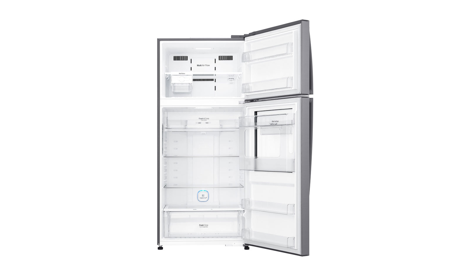 LG GN-A702HLHU fridge-freezer Freestanding – image 3