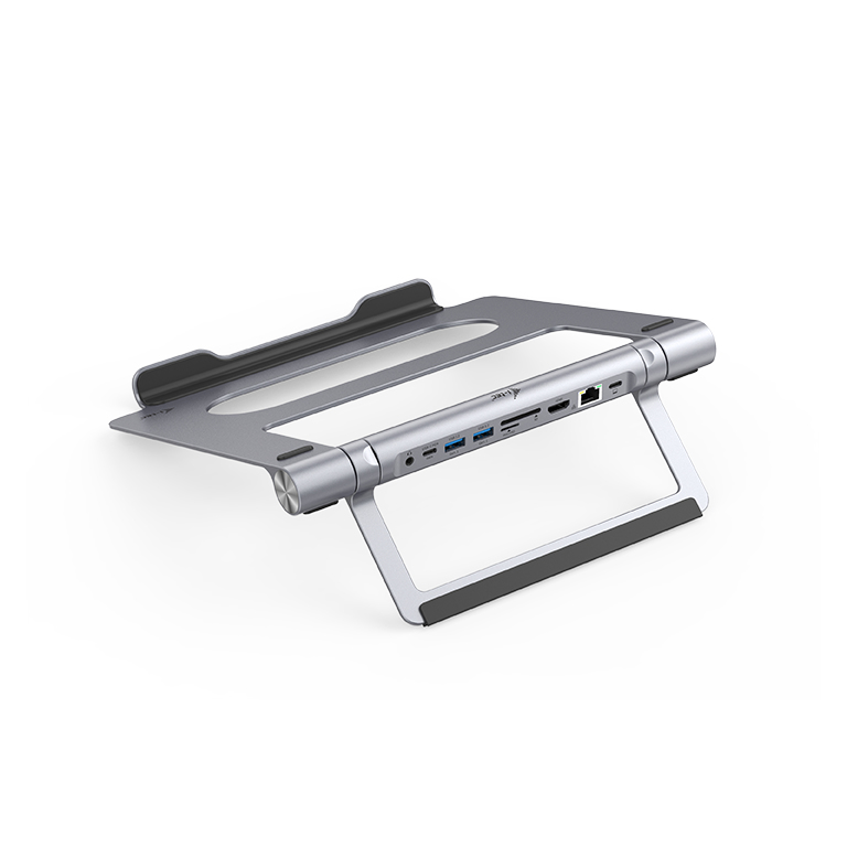 i-tec Metal Cooling Pad for notebooks (up-to 15.6”) with USB-C Docking Station (Power Delivery – image 2