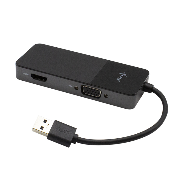 i-tec USB 3.0 / USB-C Dual HDMI and VGA Video Adapter – image 2