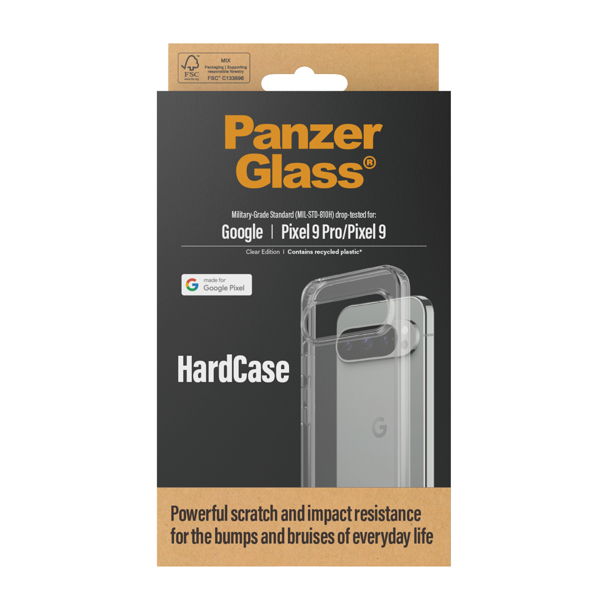 PanzerGlass® HardCase Transparent Google Pixel 9 Pro 5G | 9 5G – image 3