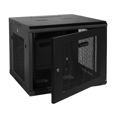 CyberPower CR9U61001 rack cabinet 9U Wall mounted rack Black – image 2