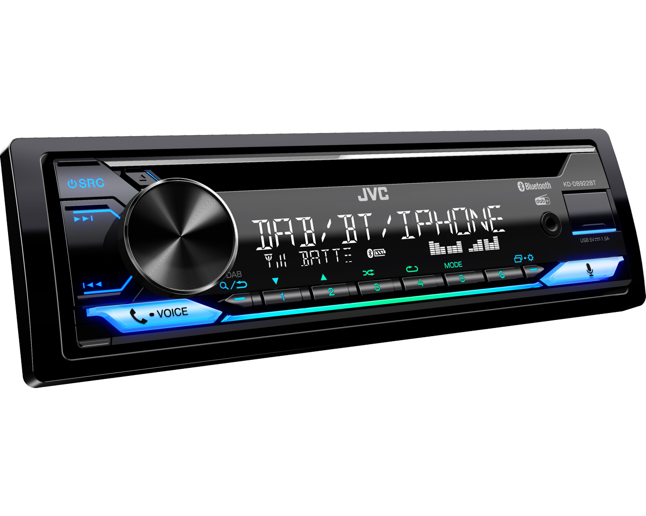 JVC KD-DB922BT Black – image 3
