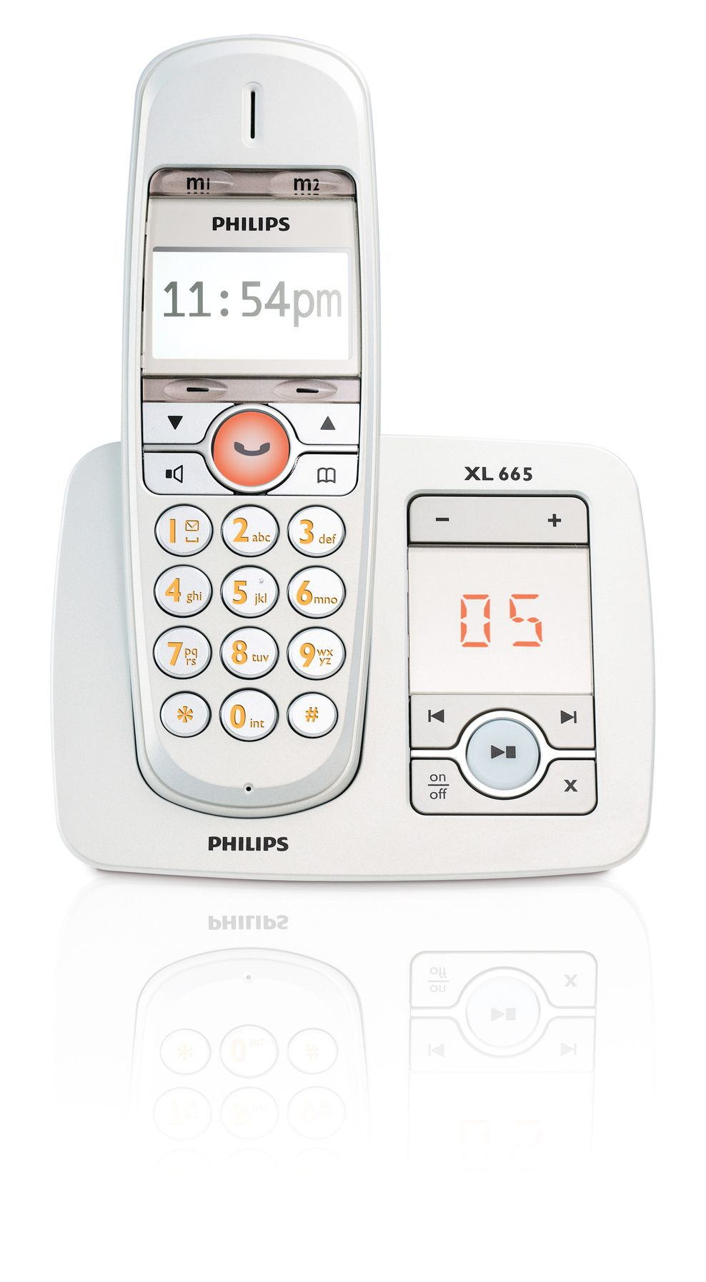 Philips XL XL6651C/22 telephone Caller ID