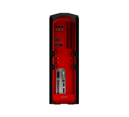 Acer Predator G1-710 Intel® Core™ i7 i7-6700 16 GB DDR4-SDRAM 1.12 TB HDD+SSD NVIDIA® GeForce® GTX 1080 Windows 10 Home PC Black, Red image 4