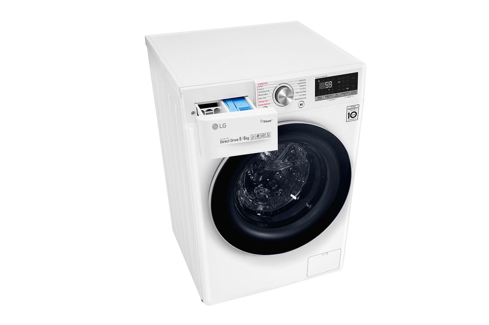 LG F4DV709H0 washer dryer Freestanding Front-load White – image 9