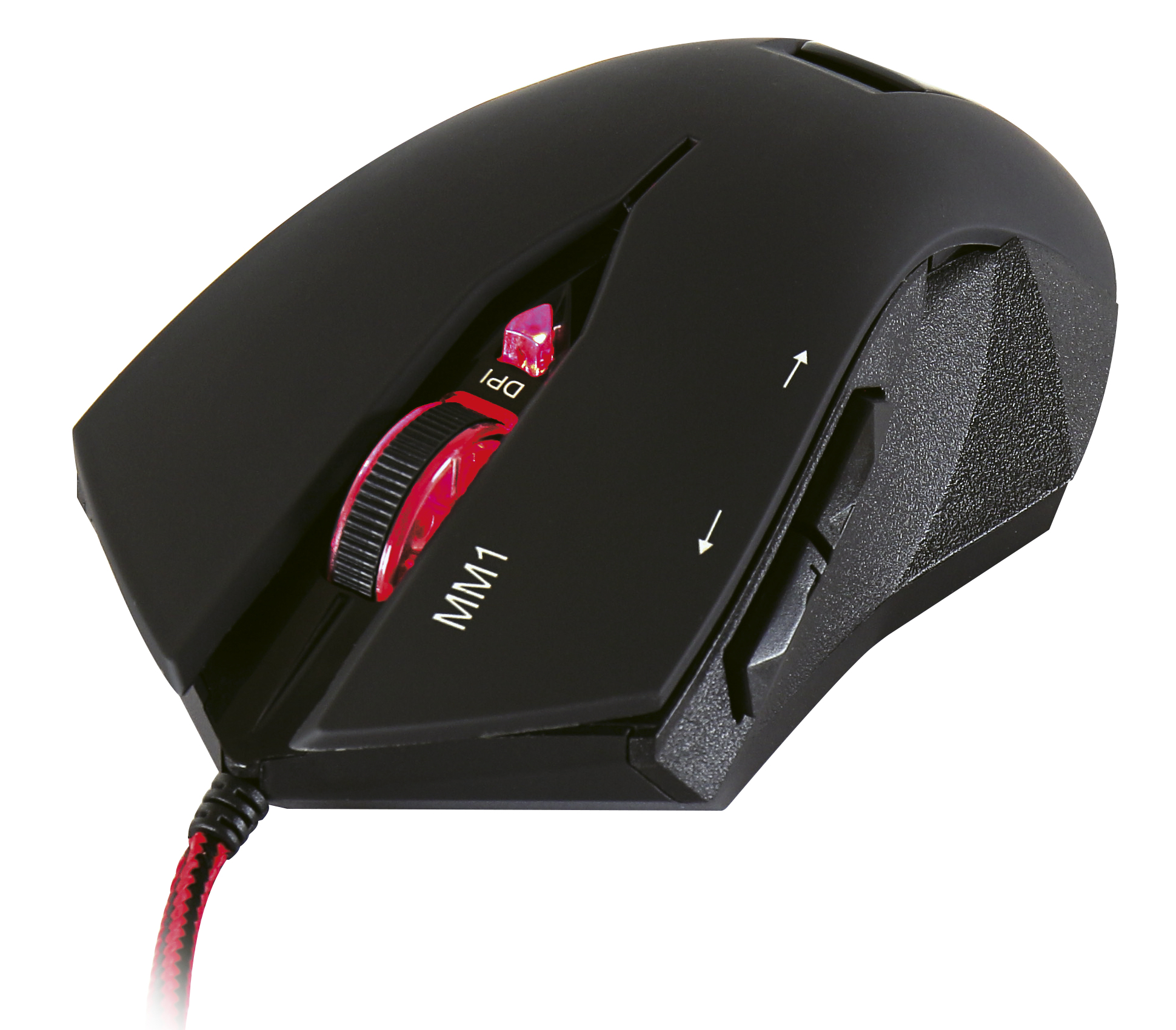 Mars Gaming MM1 mouse Ambidextrous USB Type-A Optical 3200 DPI