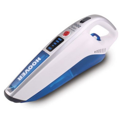 Hoover SM156WD4 handheld vacuum Blue, White Bagless