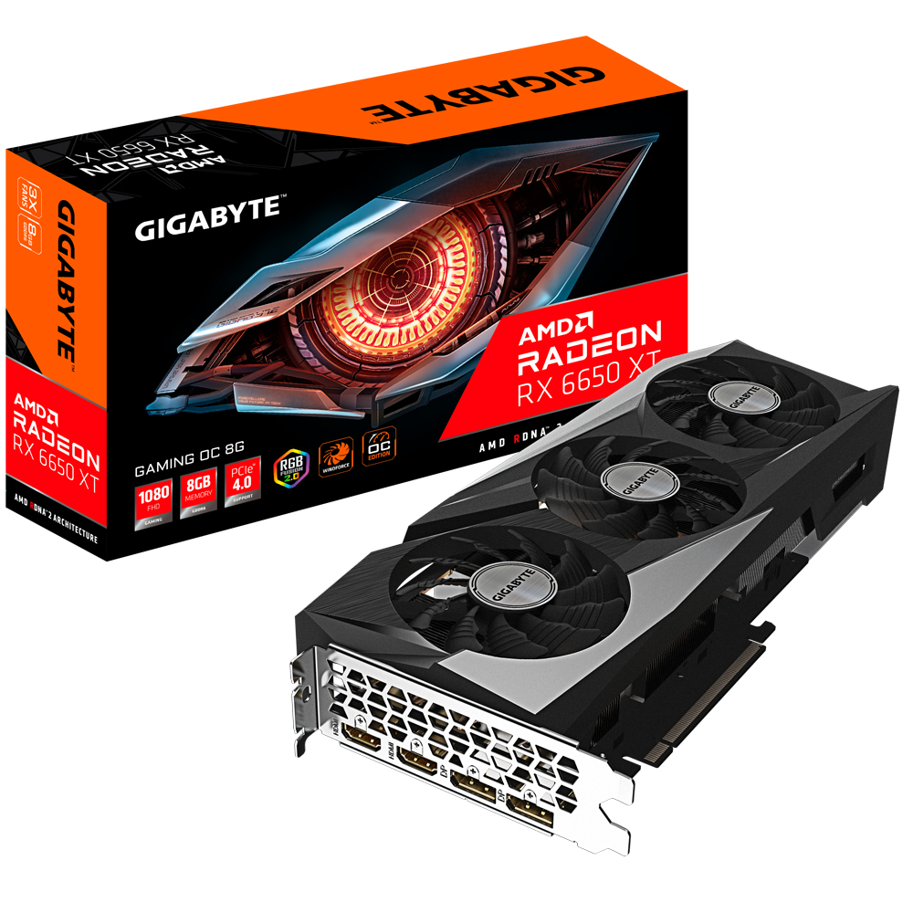 GIGABYTE Radeon RX 6650 XT GAMING OC 8G – image 8