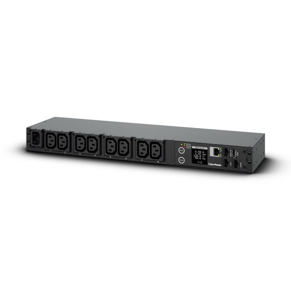 CyberPower PDU31004 power distribution unit (PDU) 8 AC outlet(s) 1U Black – image 1