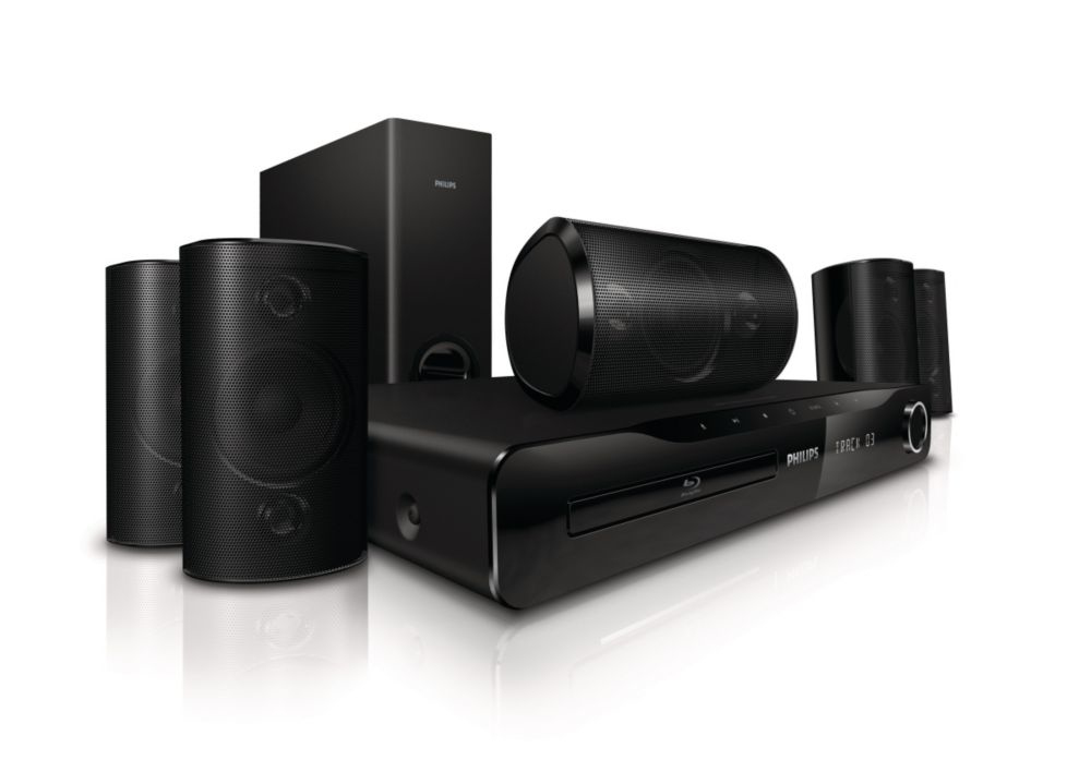 Philips HTS3560X/78 home cinema system 5.1 channels
