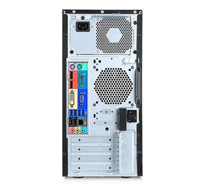 Acer Veriton M VM4640G–MI64 Intel® Core™ i3 i3-6300 4 GB DDR4-SDRAM 1 TB HDD Windows 7 Professional Desktop PC Black image 4